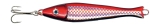 ZEBCO Ruby Head Pilker rot-schwarz 100g