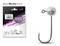 Preview: 5 Stück - Jig Kopf Delphin BOMB Micro Jig ohne Schaft - MUSTAD-Haken #6 - 5 Gramm