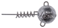 Preview: 3 Stück Screw In Jig JIGKÖPFE MIT SCHRAUBE und Speer für Stingersystem - 5 Gramm