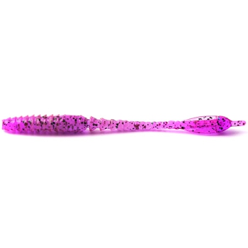 FishUp 2" ARW Worm 5cm - 12 Stück - Farbe 016 - Lox/Green & Black