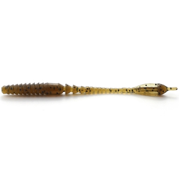 FishUp 2" ARW Worm 5cm - 12 Stück - Farbe 043 - Watermelon Brown/Black