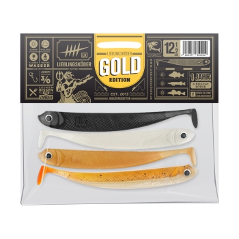 12,5 cm Lieblingsköder - Gold Edition - 4 Stück