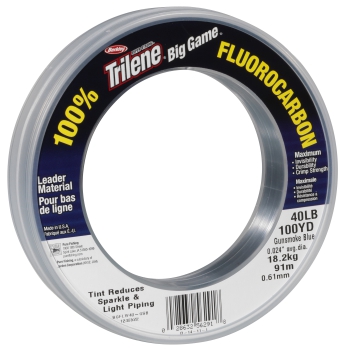 BERKLEY Trilene Big Game Fluorocarbon Leaders 0,51mm/25lb/11,4kg - 90m