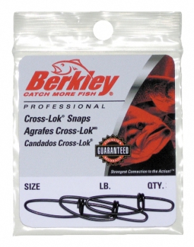 BERKLEY Mc Mahon Cross-Lok Snaps size 6 - 100lbs - 4 Stück