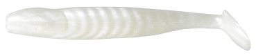 10 cm BERKLEY Flex Grass Pig Shad  - Pearl White - 1 Stück Gummifisch