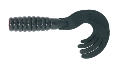 DORSCH TWISTER WONDERTAIL Schwarz8 cm, 5 Stück