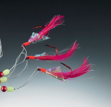 BALZER Edition 71° North - Dorsch- und Köhlersystem  - pink - 3 Beifänger