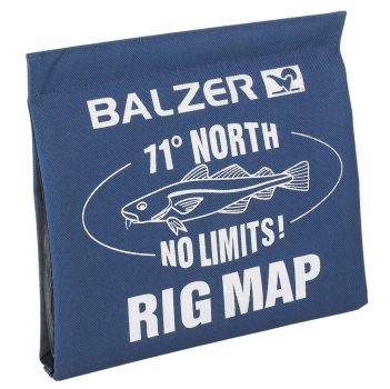 BALZER 71° North Vorfachtasche Norwegen Meer Rig Map