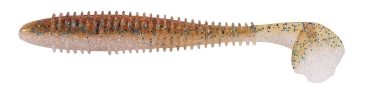 SHIRASU Soft Lures - Akiri Worm - Beniko- 7 cm
