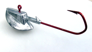 Erie-Jig Jigkopf Dorschbombe mit VMC 5150 Barbarian #8/0 - 40 Gramm