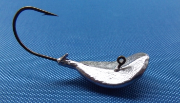 Jigkopf Woble-Jig mit VMC - Haken Aberdeen 9147 BZ - Haken #4 Gewicht 2g