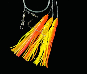 DEGA Octopus-System 3 Seitenarme Orange