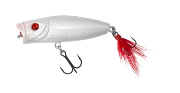 GUNKI Hedorah 55 - Popper Topwater - White Flash