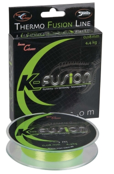Iron Claw  K-Fusion Fusions-Schnur Fluo Green 0,10mm / 5,7 kg - je 100 m