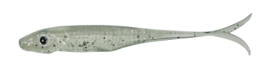4"GUNKI KIDDY 10cm - Pck. mit 5 Stück - Holo Grey Shiner
