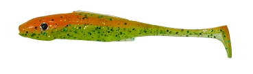 3"GUNKI WHIZ 7,6cm - Pck. mit 8 Stück - Orange Chart Belly