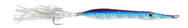 DEGA Tobias / Sandaal Octopus-Pilker 200g Rot-Blau- Holo-Glitter
