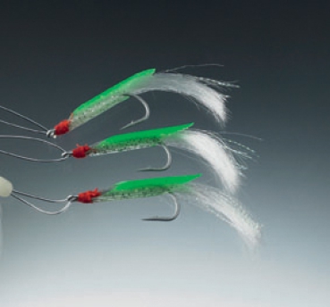 BALZER Edition 71° North - Dorsch- und Köhlersystem  - grün - 3 Gummi-Beifänger