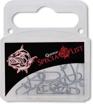 QUANTUM 15mm 39kg Fast Change X-Strong Crosslock Snap schwarz matt 10 Stück