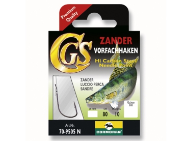 CGS Zanderhaken Vorfachhaken - nickel #1