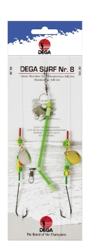 DEGA Surf + Boot Nr. 8 Wittlingsvorfach Dorschvorfach Buttvorfach Buttsystem