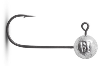 Preview: 5 Stück - Jig Kopf Delphin BOMB Micro Jig ohne Schaft - MUSTAD-Haken #4 - 5 Gramm