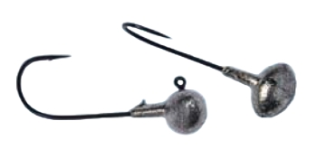 3 Stück Jigkopf Football-Jig mit OWNER 5418 needle point #5/0 -21g