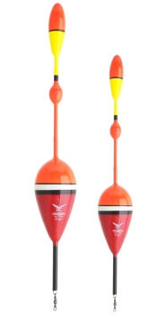 MIKADO Laufpose mit Pilot und Wirbel Angelpose -  2 Gramm