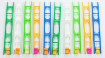 10 Stück MIKADO Wickelbrett für Posenmontage Rahmen - 18cm lang Wickelbrettchen