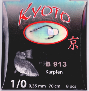 KYOTO Vorfachhaken - Japanhaken - Karpfenhaken B 913