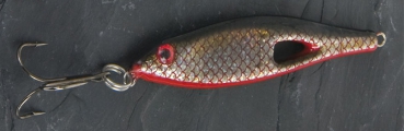 AQUANTIC Perfo Pilk Schwarz-Rot-Silber 35g