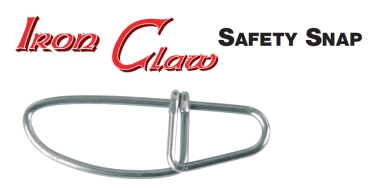 IRON CLAW Safety Snap Einhänger 70kg - 7 Stück