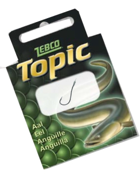 ZEBCO Topic Aal Vorfachhaken Aalhaken - 8 Stück