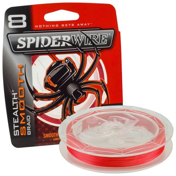 SpiderWire Stealth Smooth 8 - Rot / Red - 0,30mm - 34,3kg - 300m