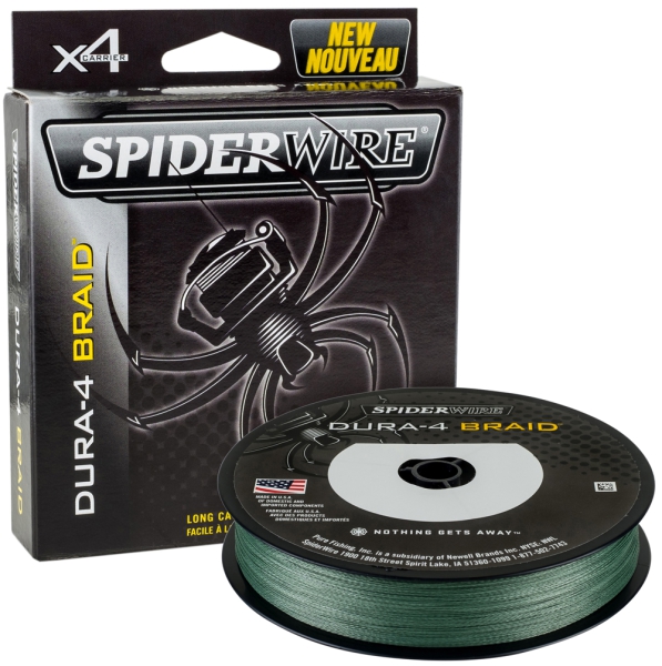 SpiderWire Dura 4 Grün - 0,25mm - 23,2kg - 300m