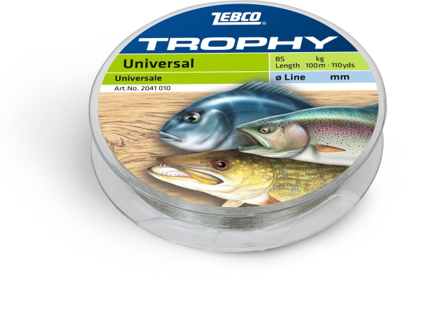 ZEBCO Trophy Universal - 0.20 mm - 3,0 kg, 100m