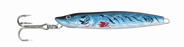 AQUANTIC Pilker PIKE HEAD blau-silber 75g - Norwegenpilker Ostseepilker