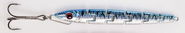 DEGA PILKER Skeleton Blau-Silber-Glitter - 150g