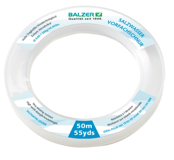 BALZER Salzwasservorfach Schlagschnur 50m  - 0,90mm /40kg