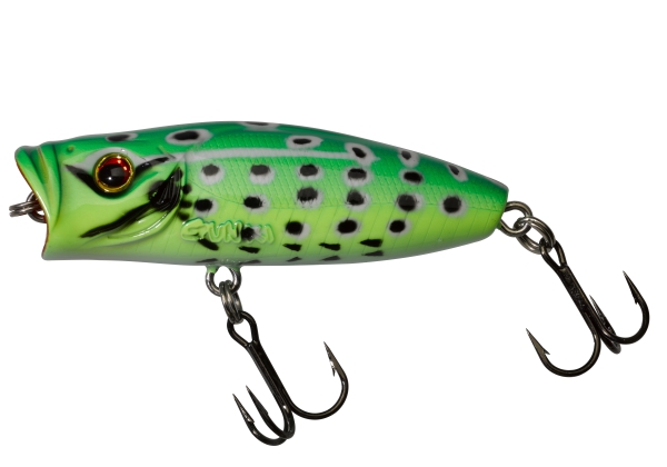 GUNKI Hedorah 55 - Popper Topwater - Jungle Frog