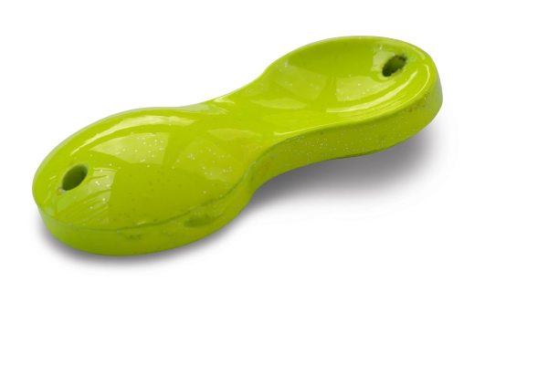Buttlöffel Flatty Teaser - bleifrei - 40g - gelb