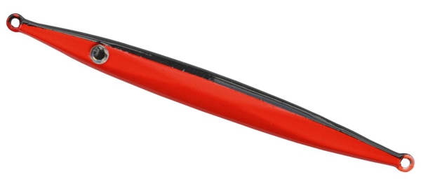 Zebco Meerforellenblinker Slim Eel Jim rot/schwarz 18g 9cm - Meerforellenköder