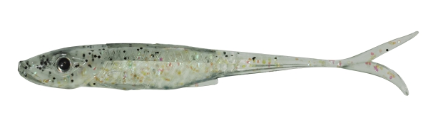 3"GUNKI KIDDY 7,6cm - Pck. mit 8 Stück - Holo Grey Shiner