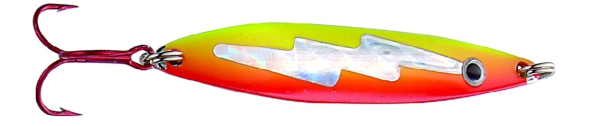 DEGA Lars Hansen Bright Meerforellenblinker 8cm - 21g - orange-holo
