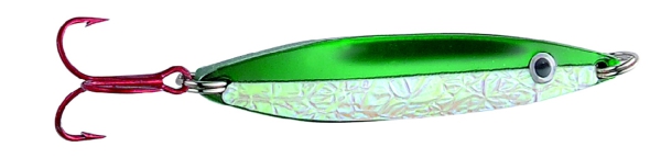 DEGA Lars Hansen Bright Meerforellenblinker 8cm - 24g - grün-glitter