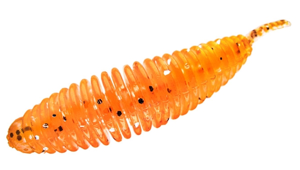 6 Stück - JENZI Tasty Gums Type 3 - Käse-Aroma - 6 cm orange-glitter