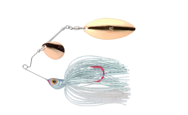 JENZI Spinnerbait PEA COCK SL - silber -  21 Gramm