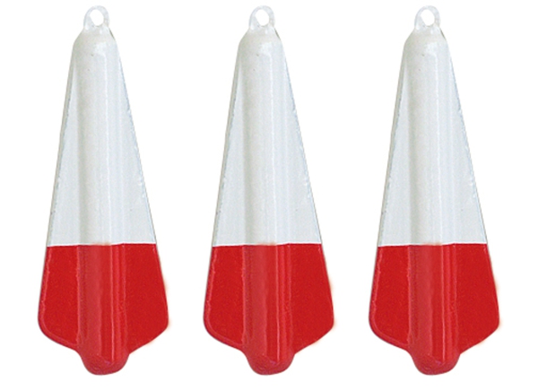 PALADIN Big Bag Heringsblei rot/weiß 50g - 3 Stück