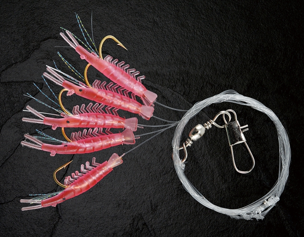 Garnelensystem Shrimpsystem 5 Haken 1 - pink