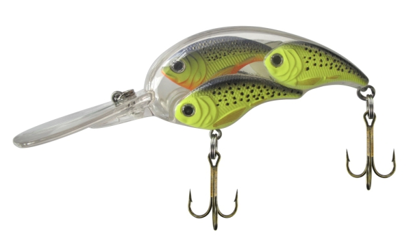 JENZI Fischschwarm-Wobbler Schwarmwobbler 6cm 13g Deep Diving 3-4m #106